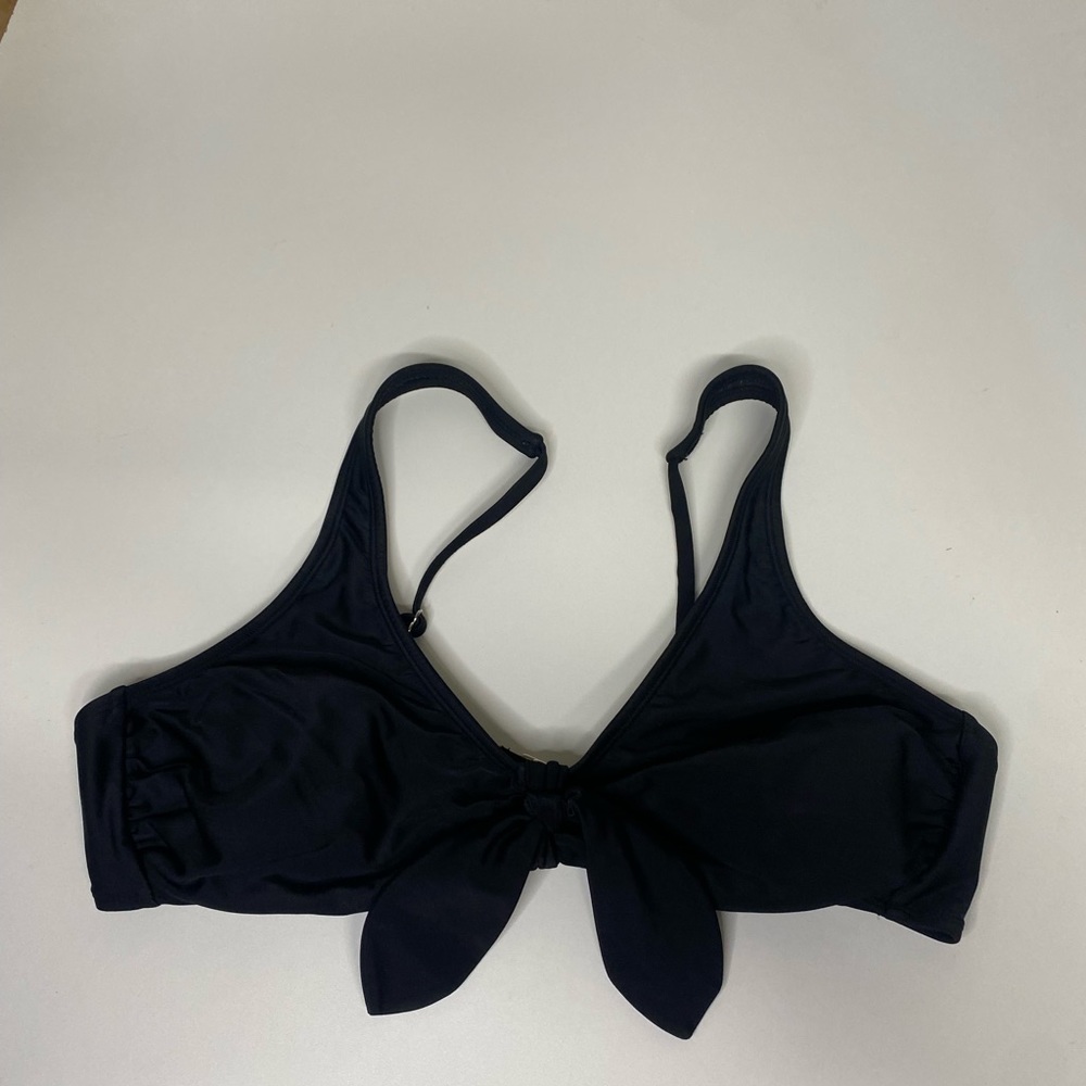 Tie front bralette bikini top